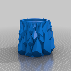 943fb000-d5b4-414e-abad-66976e5f0fcd.png Fichier 3D gratuit Porte-crayon en cristal de calcite・Design à télécharger et à imprimer en 3D