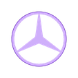 Mercedes_logo.stl Mercedes Benz and Volkswagen keychain