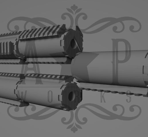 render-100mm.jpg Airsoft Silencer "Build'a'Can"