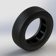 etypetyre.jpg Jaguar Etype Wire rims, tyre and brakes kit for Revell
