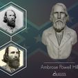 01.jpg Modelo de impresión 3D del busto del general Ambrose Powell Hill