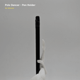 IMG_20190219_142058.png STL file Pole Dancer - Pen Holder・3D printable design to download