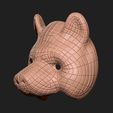 z2.jpg Squid Game Mask - Vip Bear Mask Cosplay 3D Print Model