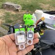 IMG_8300.jpg Universal GPS Mount for FPV drone (the top of battery with using Strap)