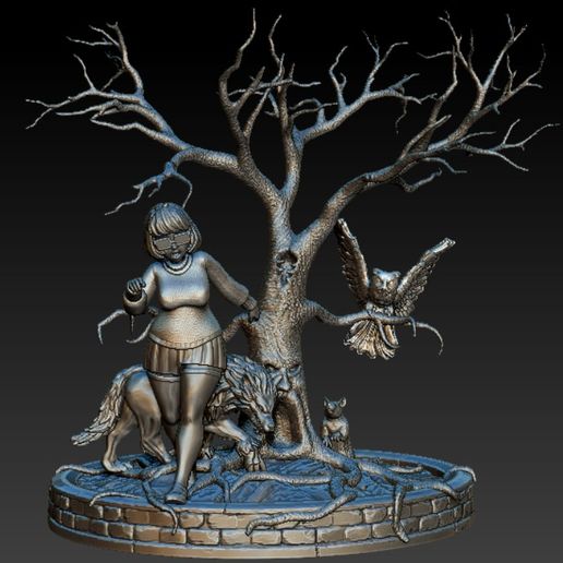 velma3.jpg Velma forest stl