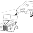 11.png STL file GAZ 69 body fit on Traxxas TRX-4 chassis・3D printer model to download