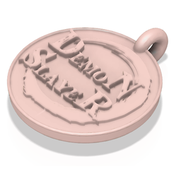 pendant.png Fichier STL Pendentif Tueur de démons・Objet pour impression 3D à télécharger