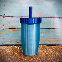 STL file 32Oz Tumbler Handle With Name 🚰・Template to download