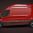 3.png Ford Transit Cargo Race Red