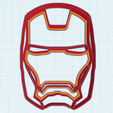 iron man's helemet .png Avengers Cookie/playdough Cutter's