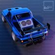 renders-square-7.jpg V8 DRIFT TRUCK FULL MODELKIT 1-24th