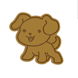 Dog Cute v1.png Cute Dog Cookie Cutter