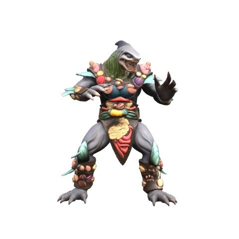 3DL Dl Shark Fighter .Stl .Glb for 3D Printer