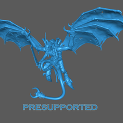 hive_tyrant_ps.png STL file ALIEN SPACE BUGS - FLYING HIVE BOSS BUG・3D printing idea to download