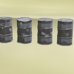 drums.jpg Fichier STL Tonneaux endommagés par des bosses・Modèle pour imprimante 3D à télécharger