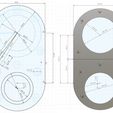 sketch_for_thingiverse_-_2021-01-21_13-37-44.jpg CNC Dust Shoe for 65mm spindle and 35mm festool vacuum hose with magnets attach for easy maintenance