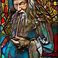 final-83.jpeg STL file Gandalf stained glass・3D printer model to download, lucifersown99