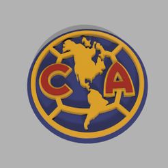 America Club Render.jpg Club America Logo / Shield