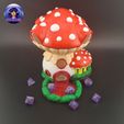 Fairy-Mushroom-House-2.jpg Fairy Mushroom House - Dice Tower - Container