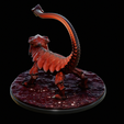 Agascorpion-highpoly-10.png Agascorpion hell monster statue fantasy agama / Scorpio POSE 3