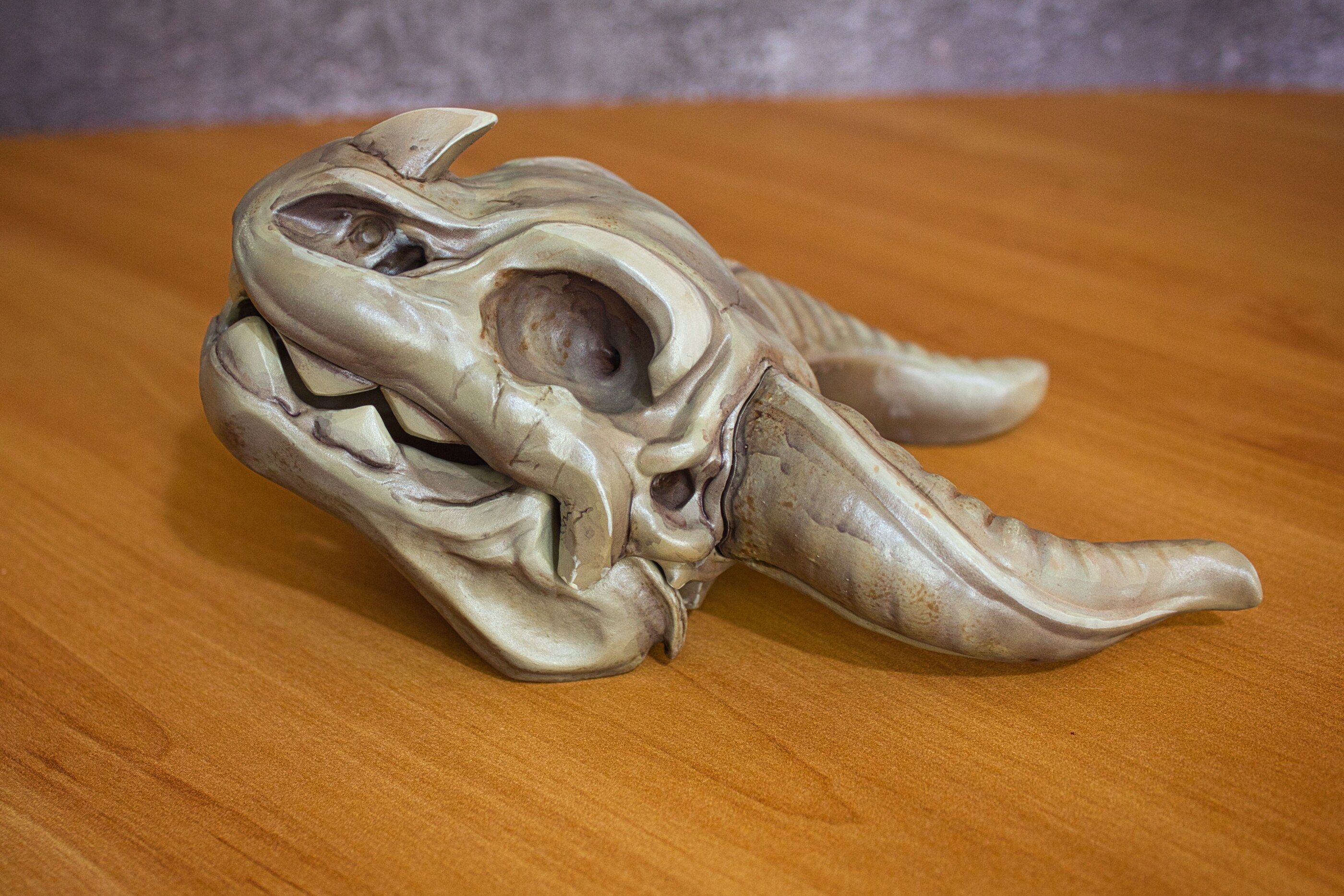 _MG_7274.jpg Archivo STL Cráneo de dragón estilizado・Modelo para descargar y imprimir en 3D, SaschaUncia