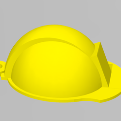 lavero-casco.png STL file construction helmet keychain - LLavero casco de obra・3D printable model to download
