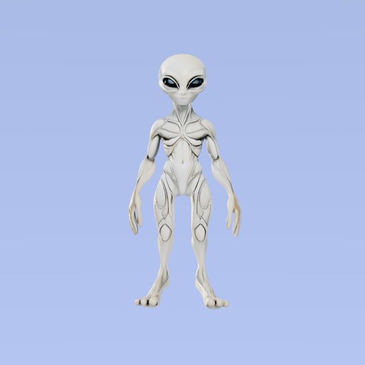 👽 ALIEN・ 3D File for 3D printing・Cults