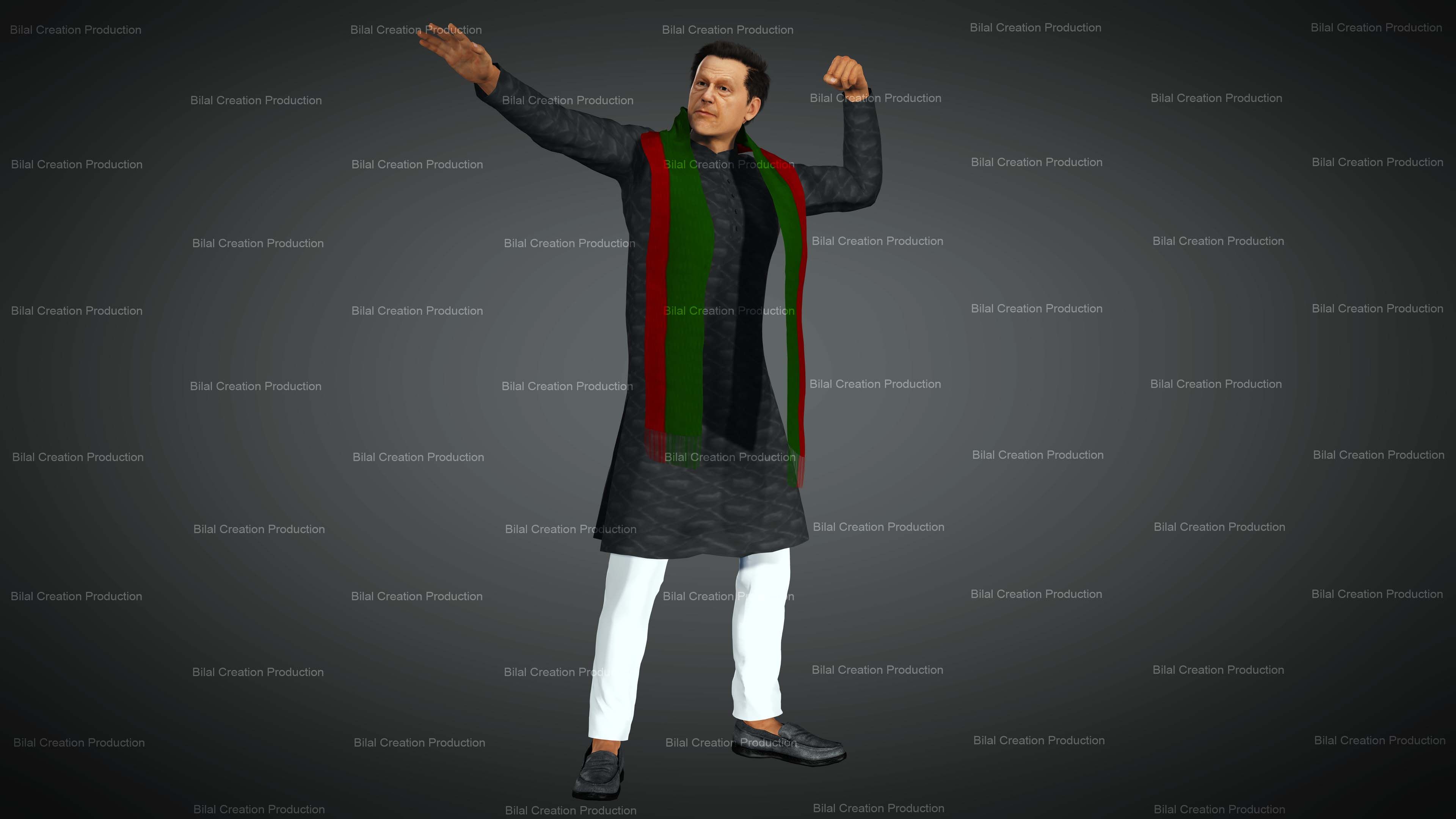 8.jpg DXF file Imran Khan Realistic Character・3D print design to download, bilalcreation