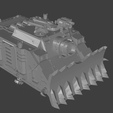 Render_FR.png Chaos Vindicator siege tank truescale (rescaled) trims, spikes, chains, customizable