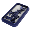 01.png Bugs Bunny Stamp Cookie Cutter