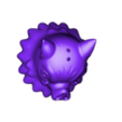 inosuke_keychain v1.stl STL file Inosuke Head - Keychain・3D printer design to download