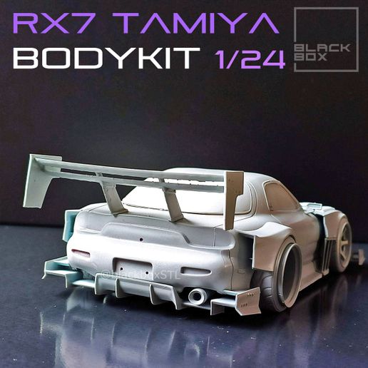 a6.jpg TIME ATTACK RX7 Bodykit ДЛЯ Tamiya 1/24th Modelkit
