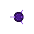 rocket.stl STL-Datei Outa Space Mobile・3D-druckbare Vorlage zum herunterladen