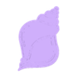 Caracola ES.stl COOKIE CUTTER OCEAN, SEA, SEA ANIMALS, MARITIME