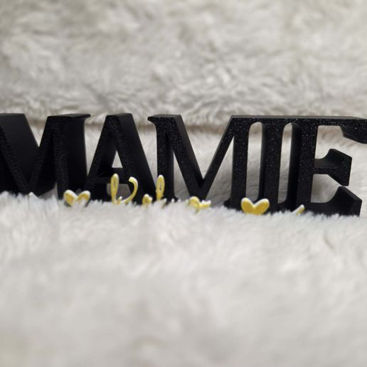 Mamie decoration with customizable first name
