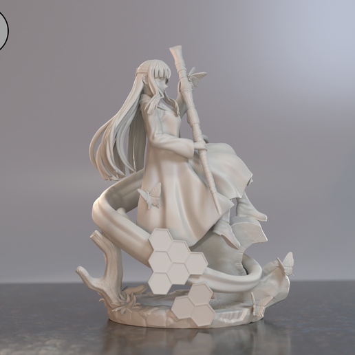 Fern_Grey_2.png Fern -Beyond Journey's End Anime Figure for 3D Printing