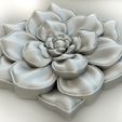 4.jpg Flower - silicone mold for 3D printer