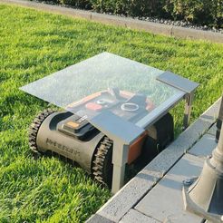 1.jpg Robot lawn mower garage V2 - 5mm Edition