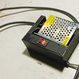 Hychika 12v battery to 12v power supply, e.g. for Creality CR Lizard by  Jnk2212, Download free STL model