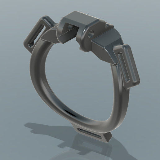 STL file Chastity ring- V1.3 - D55 mm 🤐 (STEP)・3D print object to ...