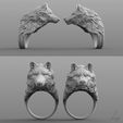 Cults 6.jpg Two Wolves - Set of Rings