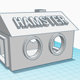tinkercad_from_side.png Dwarf Hamster Play Hut v1
