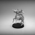 untitled.733.jpg STL file Sci Fi Napoleon on horse・3D printing template to download