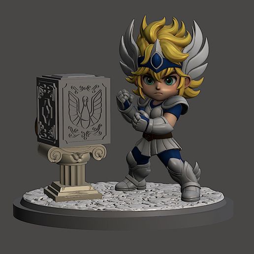 Saint Seiya - Crystal diorama