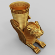 untitled.136.png Achaemenid Persian Lion Rhyton 3D print model