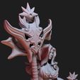 fa resized.jpg STL file Fire goddess・3D print object to download