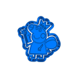 model.png Peppa pig  (6)   CUTTER AND STAMP, COOKIE CUTTER, FORM STAMP, COOKIE CUTTER, FORM