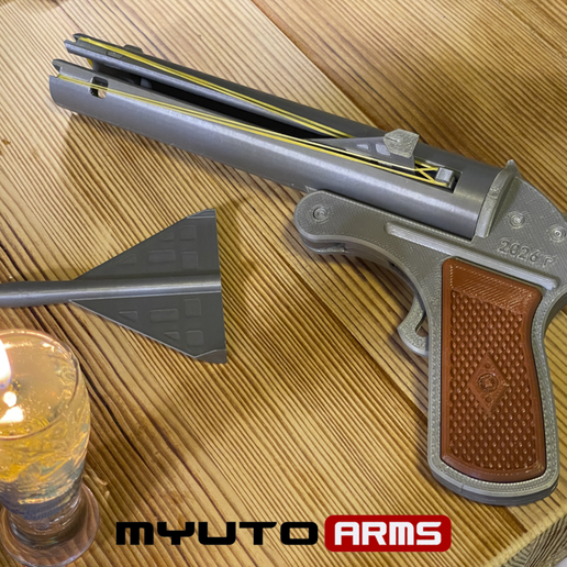 SP-26 - A pistol that fires winged projectiles + Signal Pistol Prop