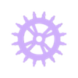 Cogs_11.stl Cogs, Gears and Sprockets Group 1 [21 styles et tailles différents] pour Crafting Steampunk ,Mechanical ,Warhammer 40k theme terrain