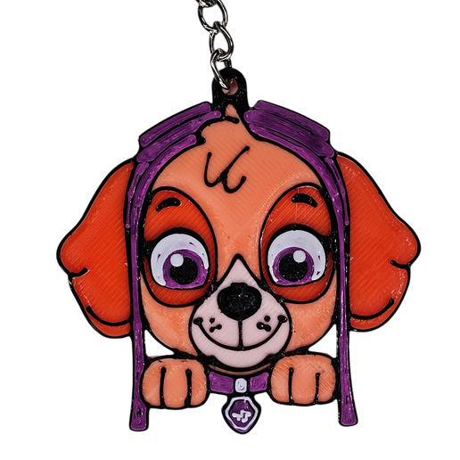 🐾 Paw Patrol key chains・ 3MF File for 3D printing・Cults